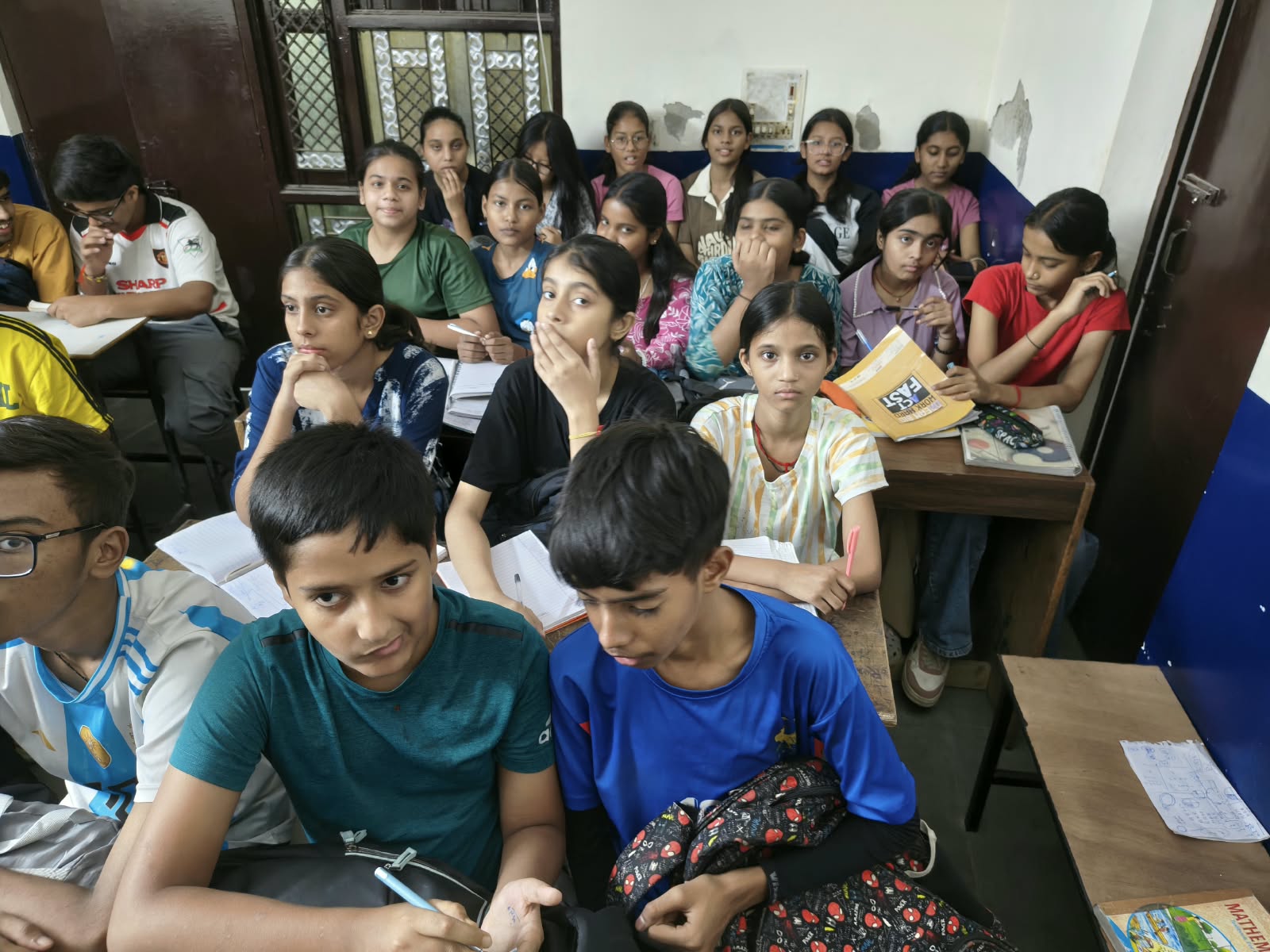 Students learning